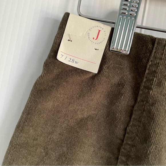 🆕 Jolt corduroy mini skirt army green size 7 NWT - Picture 7 of 8